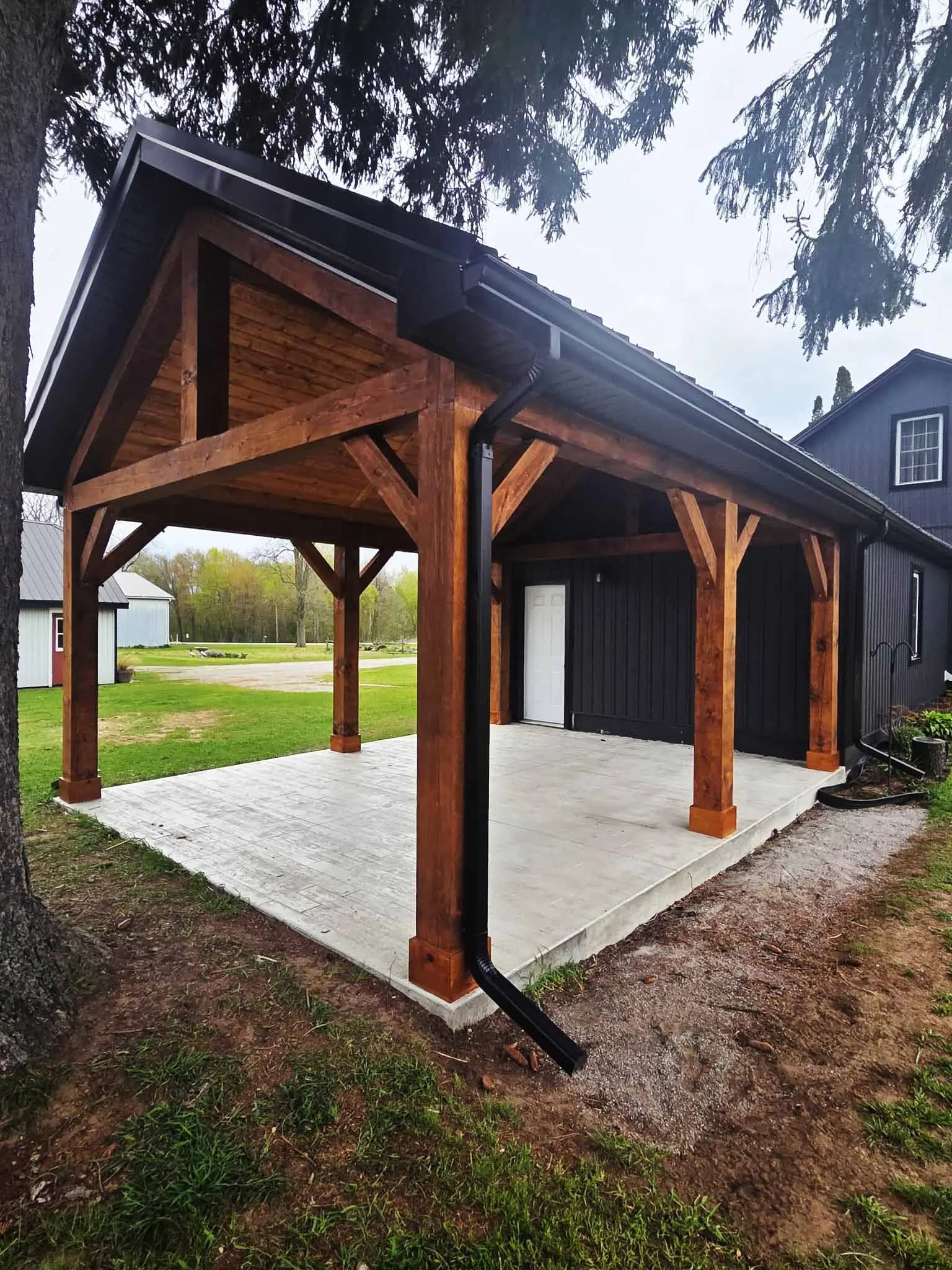 Timber Frame Gazebo