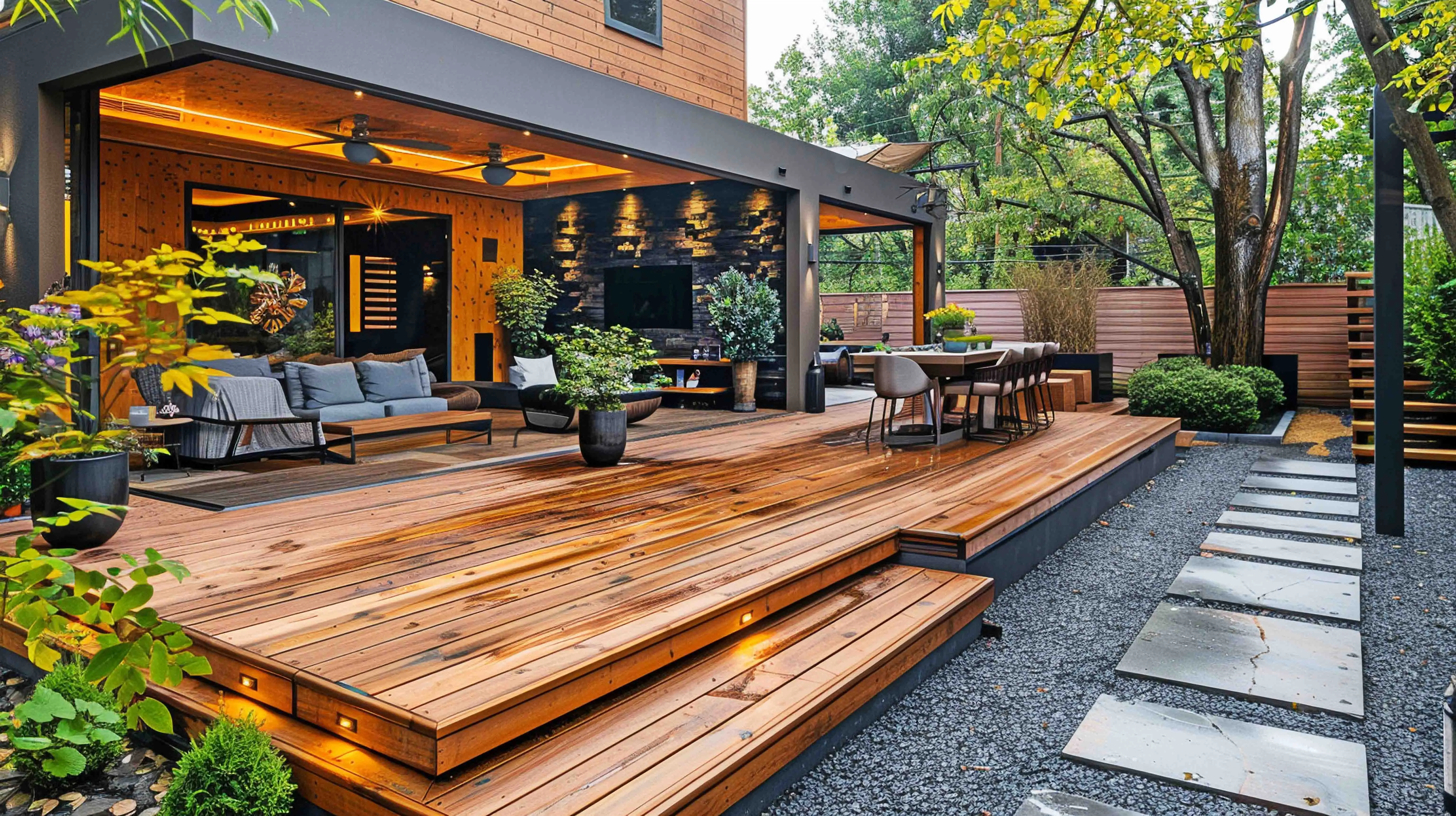 Deck construction by Complete Build Construction