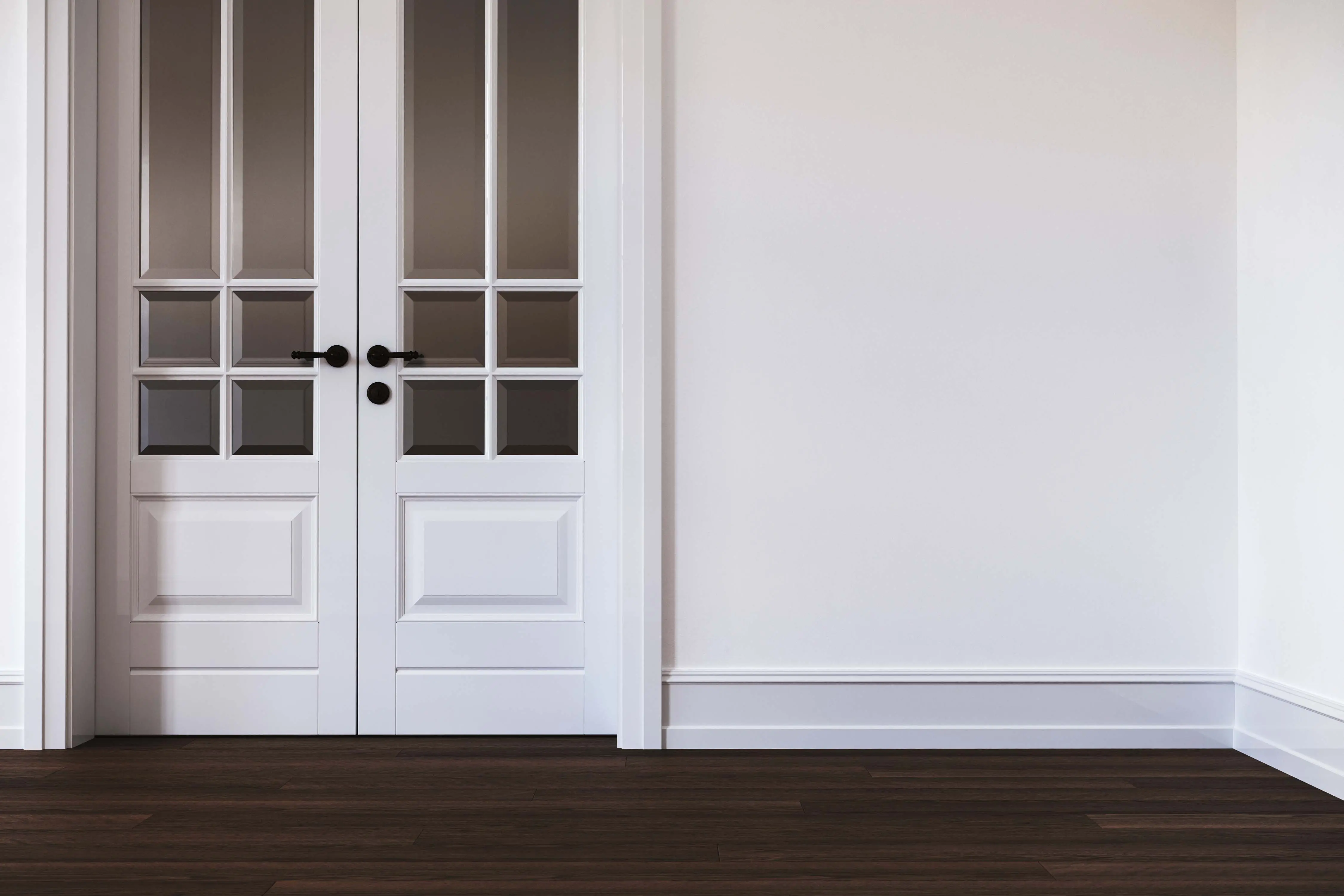 Interior trim and door installation by Complete Build Construction